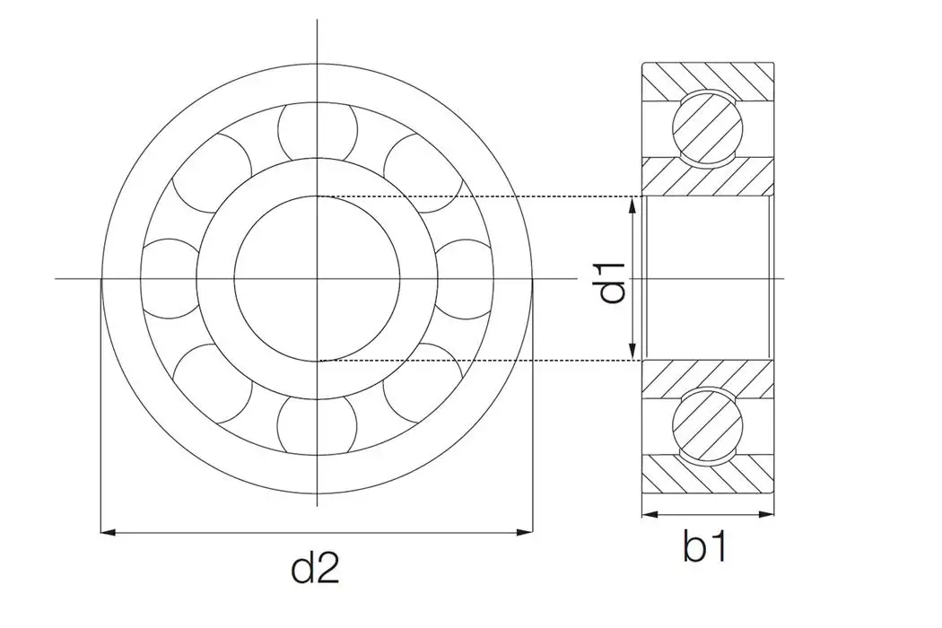 BB-608-SIN-70-SIN technical drawing